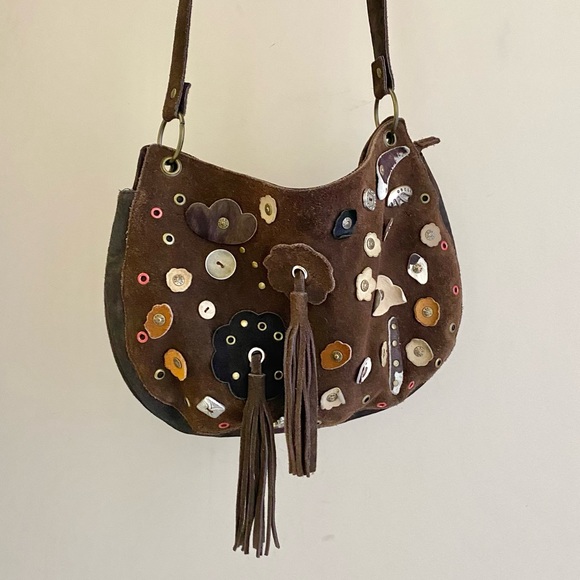 Vintage Bags Vintage Brown Leather Crossbody Bag Poshmark